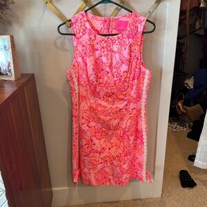 Lilly Pulitzer Mila Stretch Shift Dress - Mandevilla Baby Days Bloom - Size 10